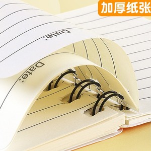 Carnet A7 à spirale, couverture imprimée mignonne, format poche, portable pour étudiant, 82x105mm, couverture en papier - Product Image 4