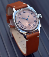 Montres d'affaires en acier avec mouvement japonais d'occasion, design d'usine et personnalisation par lots, pour la marque du client