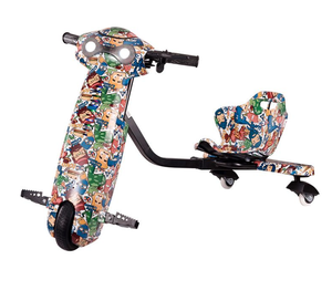 Trottinette électrique 3 roues pour enfants 8 pouces 36V/250W, <span class=keywords><strong>Crazy</strong></span> Trike Drift Scooter, Go <span class=keywords><strong>Kart</strong></span>, <span class=keywords><strong>prix</strong></span> abordable, pour usage extérieur - Product Image 5