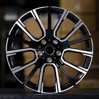 Jantes en alliage d'aluminium forgé sur mesure de 20 pouces 5x120 à double cinq branches, déport de 25 mm, pour voitures haut de gamme neuves