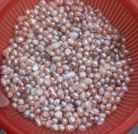 Perles d'eau douce naturelles de qualité médicale, non percées, en vrac, non-nucléées, matière première en poudre de perle, pour offrandes de mandala bouddhiste, vente en gros
