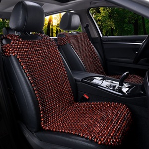Fundas de Asiento de Coche de Madera de Hinoki, Juego Completo Universal, Ventilación Frontal, para Verano y Todas las Estaciones - Product Image 1