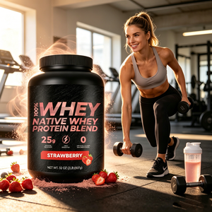 Proteína de Suero de <span class=keywords><strong>Leche</strong></span> JBY de Alta Calidad 100% para Adultos, Suplemento Nutricional para Fitness y Culturismo que Apoya el Crecimiento Muscular - Product Image 1