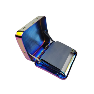 Hot bán Kim Loại Tùy chỉnh Hộp Thuốc Lá rực rỡ màu tròn góc thuốc lá <span class=keywords><strong>Maker</strong></span> - Product Image 5