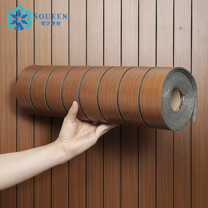 Pannello Decorativo Autoadesivo Effetto Legno Tridimensionale Impermeabile per Camera da Letto e <span class=keywords><strong>TV</strong></span> - Product Image 1