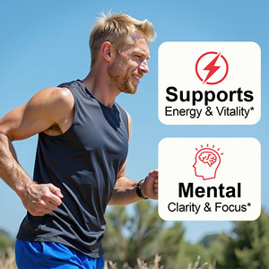 Multivitamines pour hommes en capsules, directement de l'usine, avec vitamine A, folate et biotine, pour soutenir l'énergie et la vitalité, complément vitaminique - Product Image 3