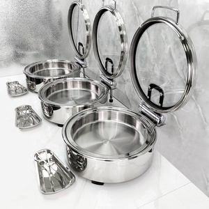 Horno de buffet aislado visible redondo de estilo de lujo disponible en varios colores para equipos de restaurante y <span class=keywords><strong>hotel</strong></span> - Product Image 4
