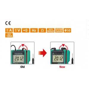 Kyoritsu Digital Multimeter KEWMATE 2001A Fork Type LCD Display 60A DC Current CAT III 600V Professional Use - Product Image 4