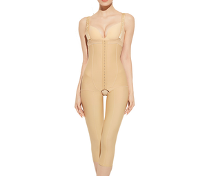 Faja profesional verificada de fábrica al por mayor para mujer, posparto, de spandex, con entrepierna abierta, realce de busto, bragas de control de una pieza - Product Image 1