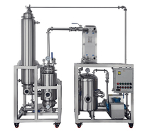 Mesin Evaporator Sirkulasi Paksa MVR CHINZ Sea Water Vacuum Berkinerja Tinggi Kapasitas 5000L/Jam Bahan Stainless Steel Bersertifikasi CE