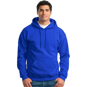 Prix de gros Nouveau design Impression personnalisée Sweat à capuche oversize en molleton pour homme, modèle coupé-cousu en coton noir - Product Image 1