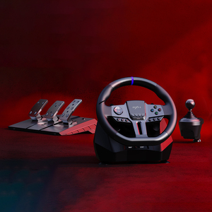 V9 Gen2 Universal Video Car Sim Game <span class=keywords><strong>Controller</strong></span> Racing Volantes Juegos de acelerador para juegos de <span class=keywords><strong>PC</strong></span> - Product Image 2