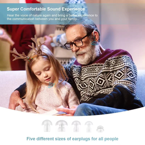 جهاز مكبر صوت لاسلكي عالي الجودة للبيع بالجملة للحد من الضوضاء مكبر صوت قابل لإعادة الشحن لمساعدة الأذن لكبار السن - Product Image 3