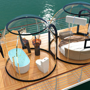 Petite Maison Conteneur de Couchage Maison pour Hôtel Prix Tentes Préfabriquées d'Exposition en Polycarbonate pour l'Extérieur pour Hôtels - Product Image 3