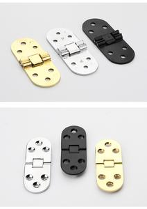 Charnière de porte de <span class=keywords><strong>table</strong></span> pliante moderne en acier inoxydable Charnière de meubles en alliage de zinc à rabat pivotant à 110 degrés Meubles de 35mm - Product Image 4