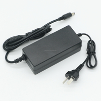Adaptateur d'alimentation AC/DC 12V 6A LED pour caméra CCTV et bande LED PC et matériau ABS pour connexion de bureau Adaptateurs d'alimentation 72W