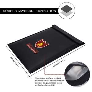 Customized Fireproof & Waterproof <b>Document</b> <b>Bag</b> with Logo Sizes & Colors Options for Office School Home Use - Product Image 3