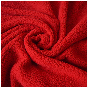 Chất Lượng Hạng Nhất Bán Buôn Tie Dye 100% Polyester Da Cừu Vải Cho Hàng May Mặc - Product Image 2