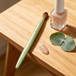 Pincel Profesional para Uñas Acrílicas con Mango Metálico, 100% Pelo de Kolinsky Sable, Redondeado y Rizado, para Salón, Marca Privada - Product Image 5