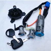Nouveau Cylindre de Serrure de Sécurité Complet pour Voiture, Interrupteur d'Allumage, Serrure de Porte et de Réservoir de Carburant 4162EW pour Modèles 206 avec Garantie de 12 Mois