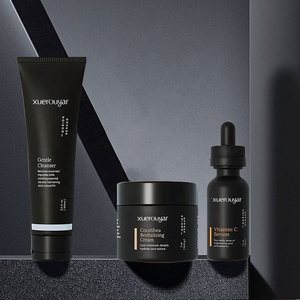 Nettoyant <span class=keywords><strong>visage</strong></span> OEM ODM, exfoliant, blanchissant, hydratant, réparateur, crème à la vitamine C, sérum facial, ensemble de soins <span class=keywords><strong>pour</strong></span> la peau <span class=keywords><strong>pour</strong></span> hommes de couleur - Product Image 6