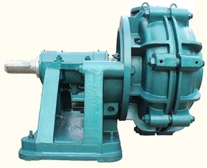 Pompe à boue horizontale centrifuge monophasée robuste de 4 pouces à décharge anti-abrasion pour le transport de sable et de charbon dans les mines - Product Image 5