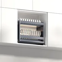 Cesto de Armazenamento Inteligente para Cozinha com Elevação - Mais Vendido