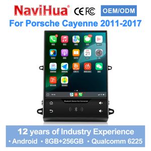 Navihua New Design 12.1'' Screen Android Car Radio Multimedia Carplay DSP GPS Auto Stereo <b>Player</b> For Porsche Cayenne 2011-2017 - Product Image 1