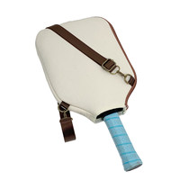 Sac bandoulière imperméable en toile JINFAR pour raquettes et pagaies de pickleball, pour femmes et hommes, capacité de 2 pagaies