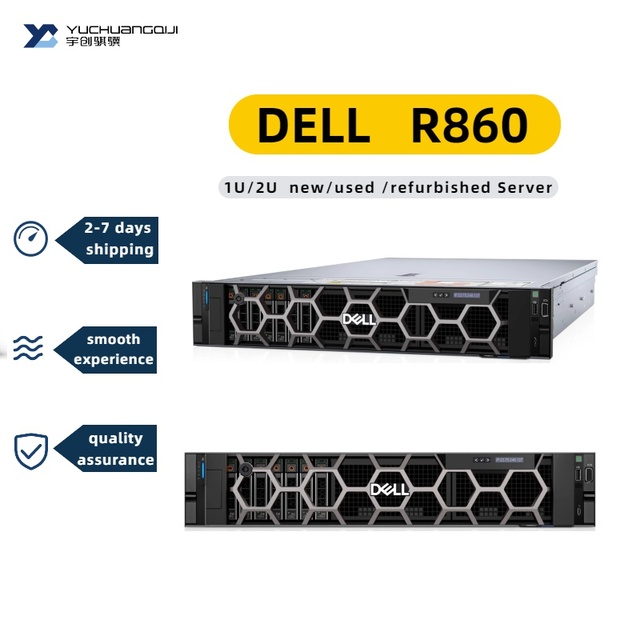 Customized Dell PowerEdge R860 2U Rack Server - 64 DDR5 Slots Data Center Server Chassis