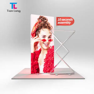 TianLang Halloween Led caja de luz soporte Feria Comercial cabina de exhibición caja de luz telón de fondo tela luz publicidad Banner - Product Image 3