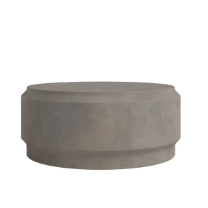Space Saving <b>Nesting</b> Cement Coffee <b>Table</b> Set Round GFRC Concrete Lounge <b>Table</b> Minimalist Home Furniture Wholesale Supplier - Product Image 1