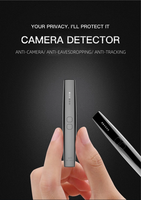 KT9 GPS Signal Lens RF Tracker Mini Anti-Hidden Camera Detector Portable Lens Finder GSM Anti-Spy Bug Detector