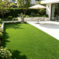 Gazon artificiel paysager, gazon synthétique, décoration de jardin, pelouse artificielle pour cour, patio, parc, décoration paysagère