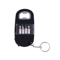 Porte-clés multi-outils personnalisé avec logo, mini tournevis, ouvre-bouteille, porte-clés pour cadeau promotionnel