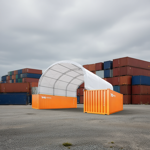Tenda Container Tmg 30 X 20 con Doppio Traliccio e Copertura in PVC per Stoccaggio Merci - Product Image 2