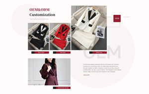 Siyah profesyonel takım elbise yeni kadin tek resmi ofis kadınlar bayanlar için smokin takım elbise tasarım giymek - Product Image 6