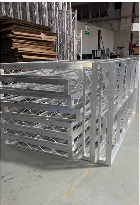 Dance  Litedeck Stage 8x4ft Aluminum  Frame Truss Structure Adjustable Music Concert Stage Flooring Outdoor Event Stage