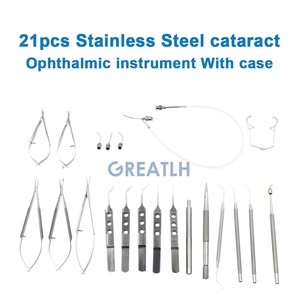 Peralatan Bedah Katarak, Set Instrumen Bedah Mata, Kotak Bedah Katarak, Peralatan Oftalmologi Katarak, Promo Harga Spesial - Product Image 4
