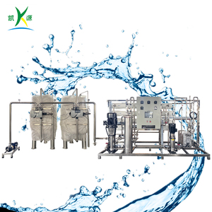 Système de production d'eau ultra pure approuvé CE/ISO9001, machine 5T/H, système de purification par osmose inverse (RO) à deux étages + <span class=keywords><strong>EDI</strong></span> - Product Image 1