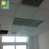 Carreau de plafond blanc de fibre minérale acoustique imperméable de paiement de L/C avec l'insonorisation