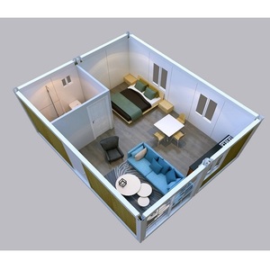 2020 rápido construir 4 dormitorio preferb casa 40 ft llave en mano <span class=keywords><strong>de</strong></span> la casa contenedor - Product Image 6