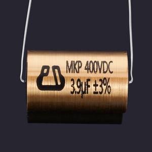 <span class=keywords><strong>Condensateur</strong></span> de Crossover Audio pour Amplificateur à Tubes, à Couplage Axial, MKP, Haute Qualité, Tolérance 3% - Product Image 1