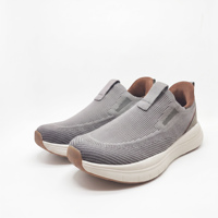 Zapatos Casuales Sin Cordones para Hombre, Parte Superior de Tejido Transpirable, Entresuela Acolchada, Suela de Goma Antideslizante, Zapatillas para Caminar, Venta al Por Mayor, Fábrica OEM