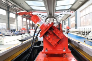 Lạnh hình thành ánh sáng đo thép xà gồ Cee phần CuộN cựu mạ kẽm C/U kênh <span class=keywords><strong>CZ</strong></span> xà gồ cuộn hình thành PLC động cơ 16 trạm - Product Image 3