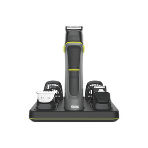 Juego de cortapelos eléctricos DSP, recortador portátil USB recargable para hombres con accesorios para cortar el pelo de la barba y la nariz - Product Image 5