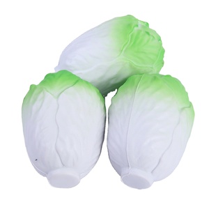 Balle anti-stress en PU de haute qualité avec logo personnalisé, thème légumes, jouet en mousse PU à presser pour filles et garçons - Product Image 1