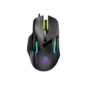 Bán Hot 3D Ergonomic LED Chuột quang USB có dây Chuột chơi game cho máy tính để bàn máy tính xách tay máy tính Gamer dpi1200 2400 4800 7200 - Product Image 1