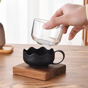 Taza <span class=keywords><strong>de</strong></span> Té con Asa, Taza <span class=keywords><strong>de</strong></span> Vidrio Resistente al Calor con Asa, Juego <span class=keywords><strong>de</strong></span> Botellas <span class=keywords><strong>de</strong></span> Agua <span class=keywords><strong>de</strong></span> Vidrio, Juego Completo <span class=keywords><strong>de</strong></span> Taza <span class=keywords><strong>de</strong></span> Té y <span class=keywords><strong>Tetera</strong></span>, Boda, Navidad - Product Image 6