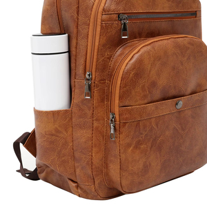 New Trending Latop <strong>Backpack</strong> Men's Pu <strong>Leather</strong> <strong>Laptop</strong> <strong>Backpack</strong> - Product Image 6